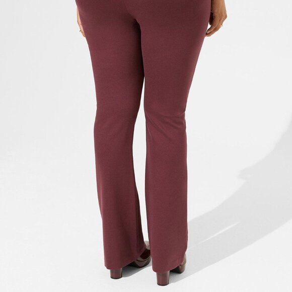 Trouser Boot Studio Luxe Ponte Mid-Rise Pant 26R - Picture 3 of 9